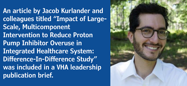 VHA article on PPI overuse intervention