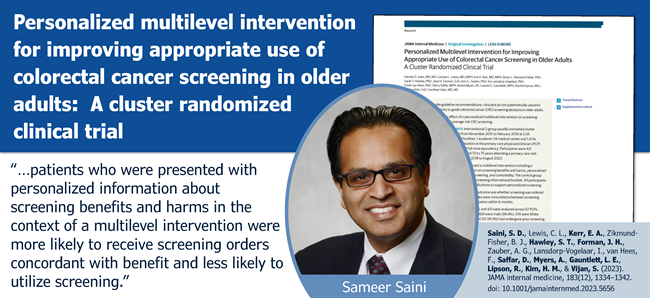 Saini article